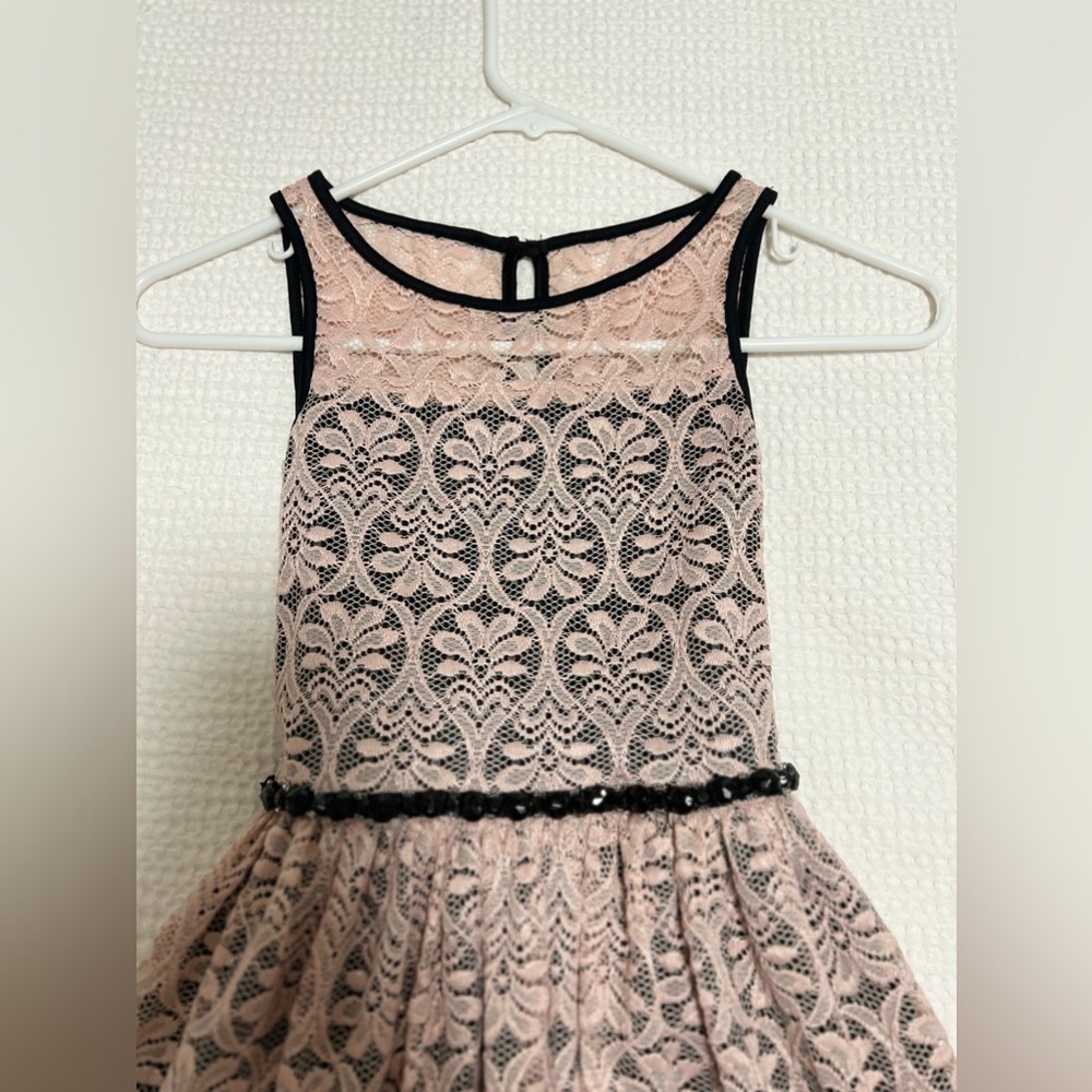 Speechless Blush Pink Lace Dress - Picture 2 of 10